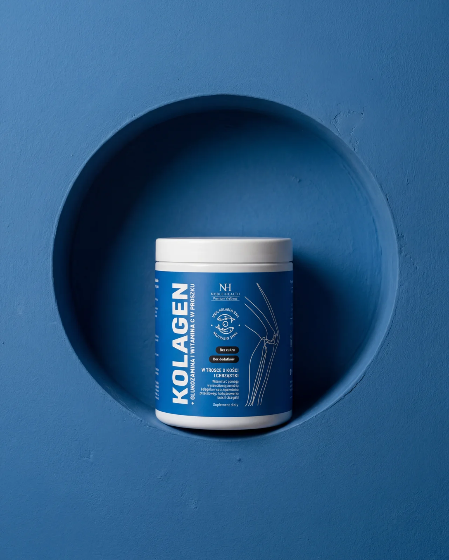 Kollagen + Glucosamin und Vitamin C Pulver